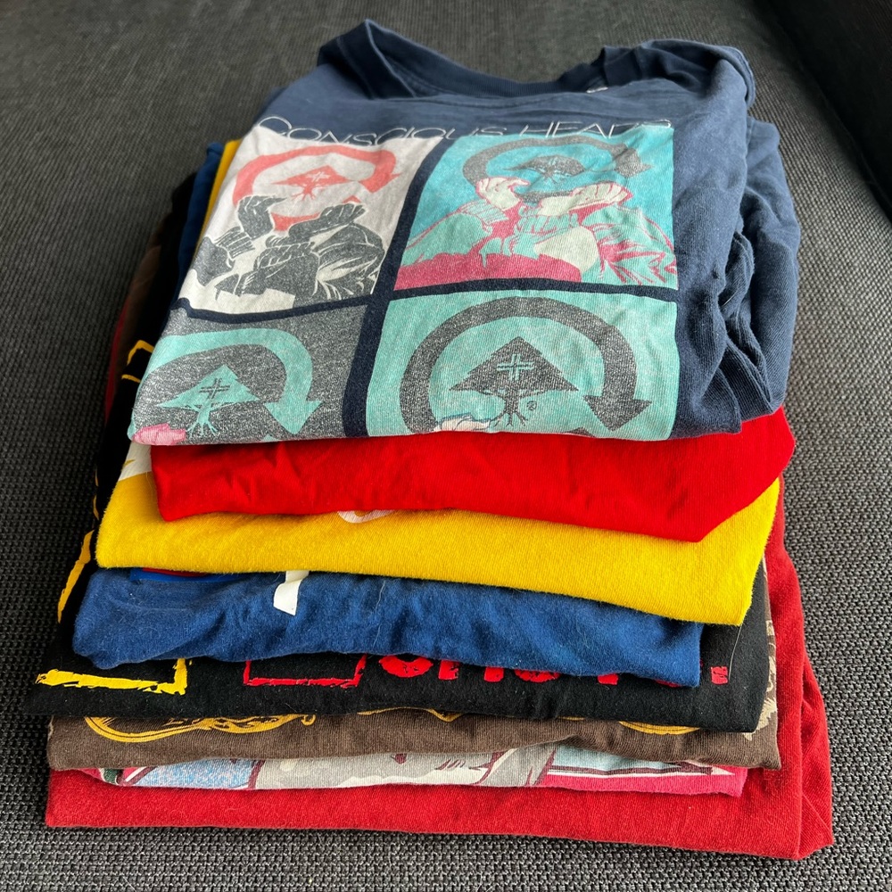 Vintage t-shirts 8. Sold in a bundle.
